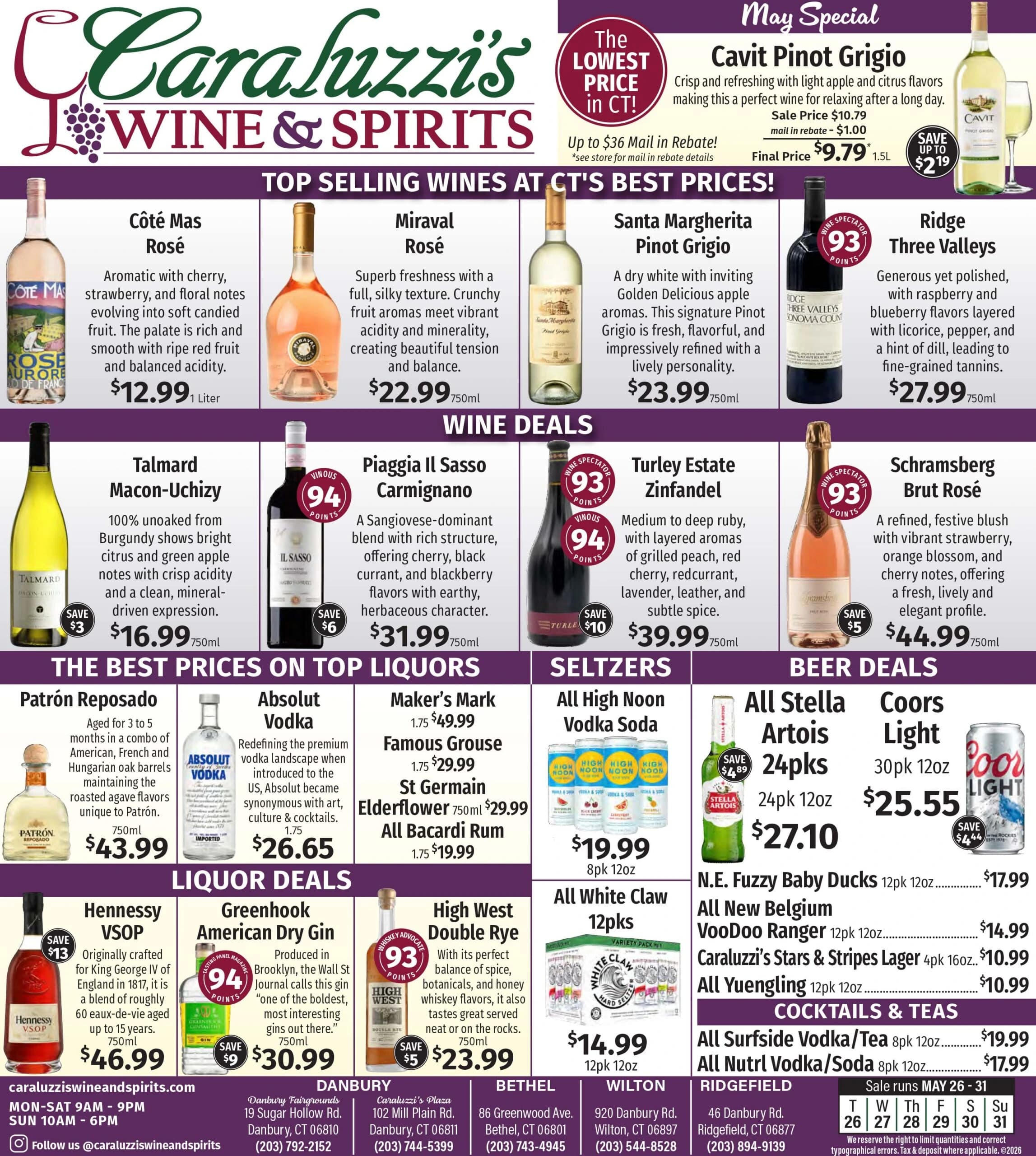 Caraluzzi's Wine Sprits