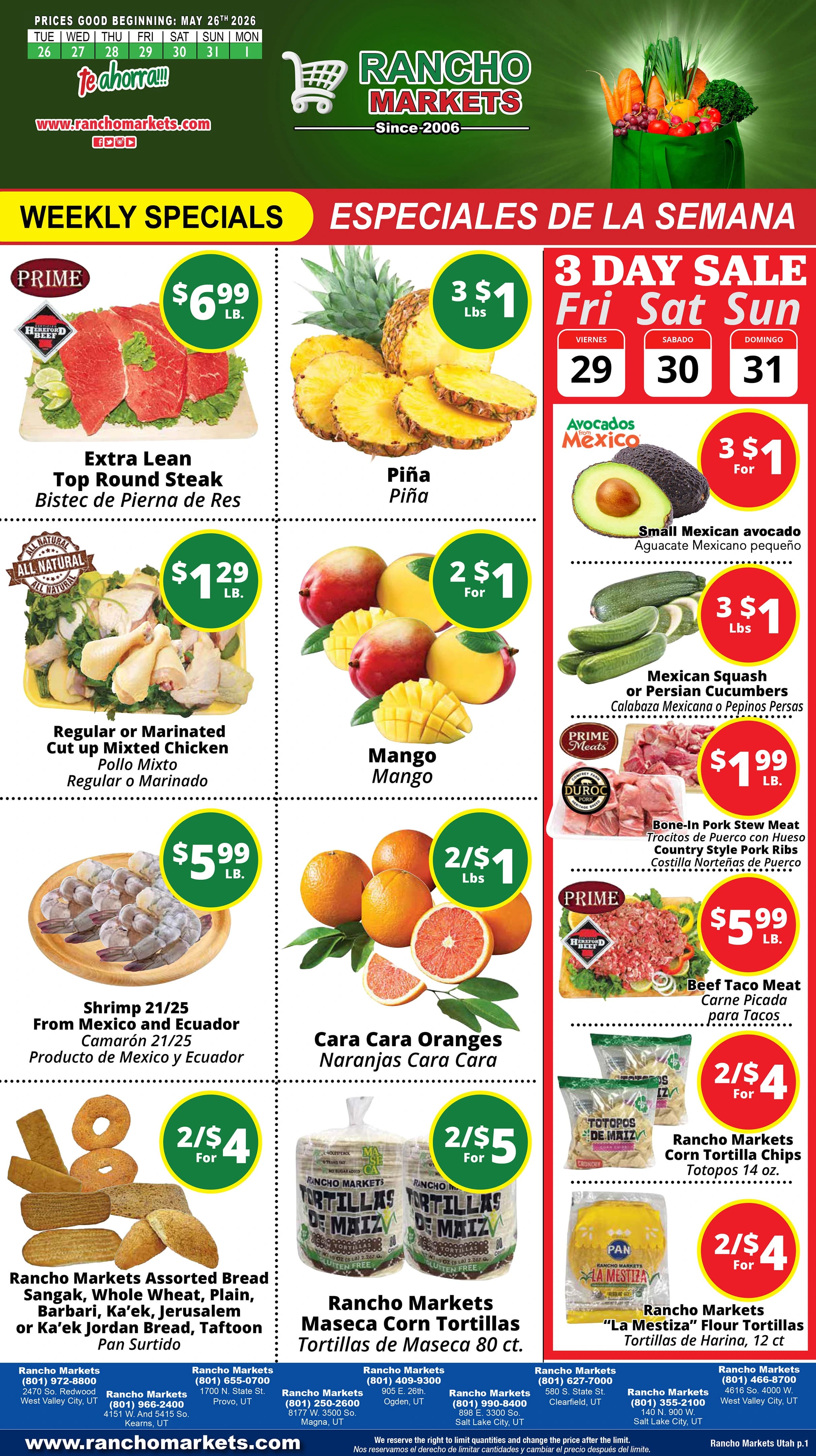 Weekly Flyer | 1 2 3 4 5