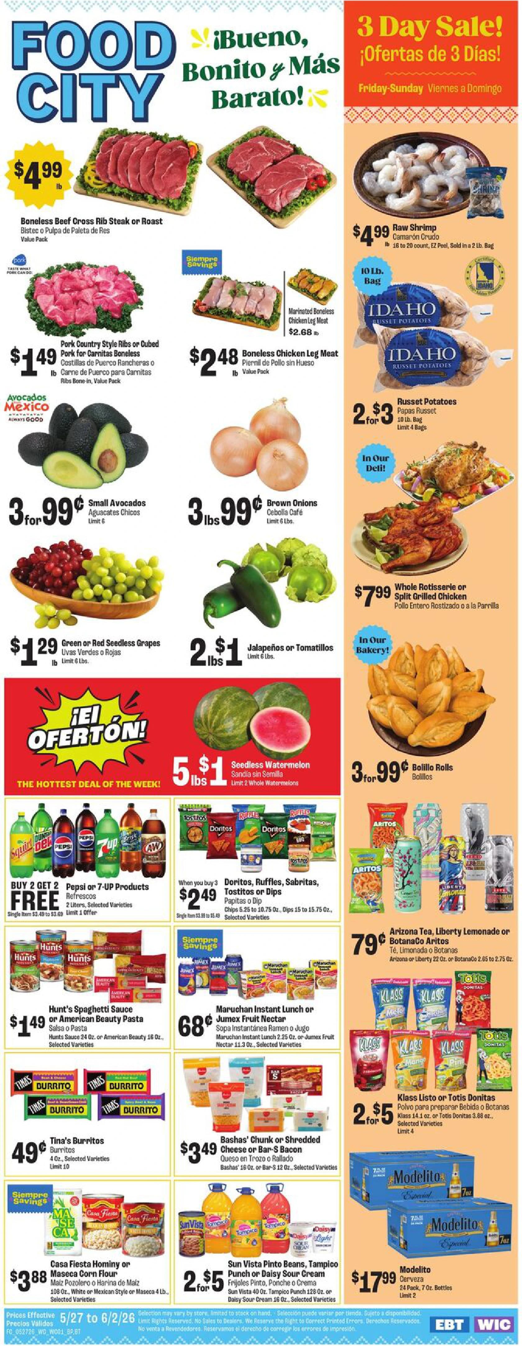 Next Week’s Ad