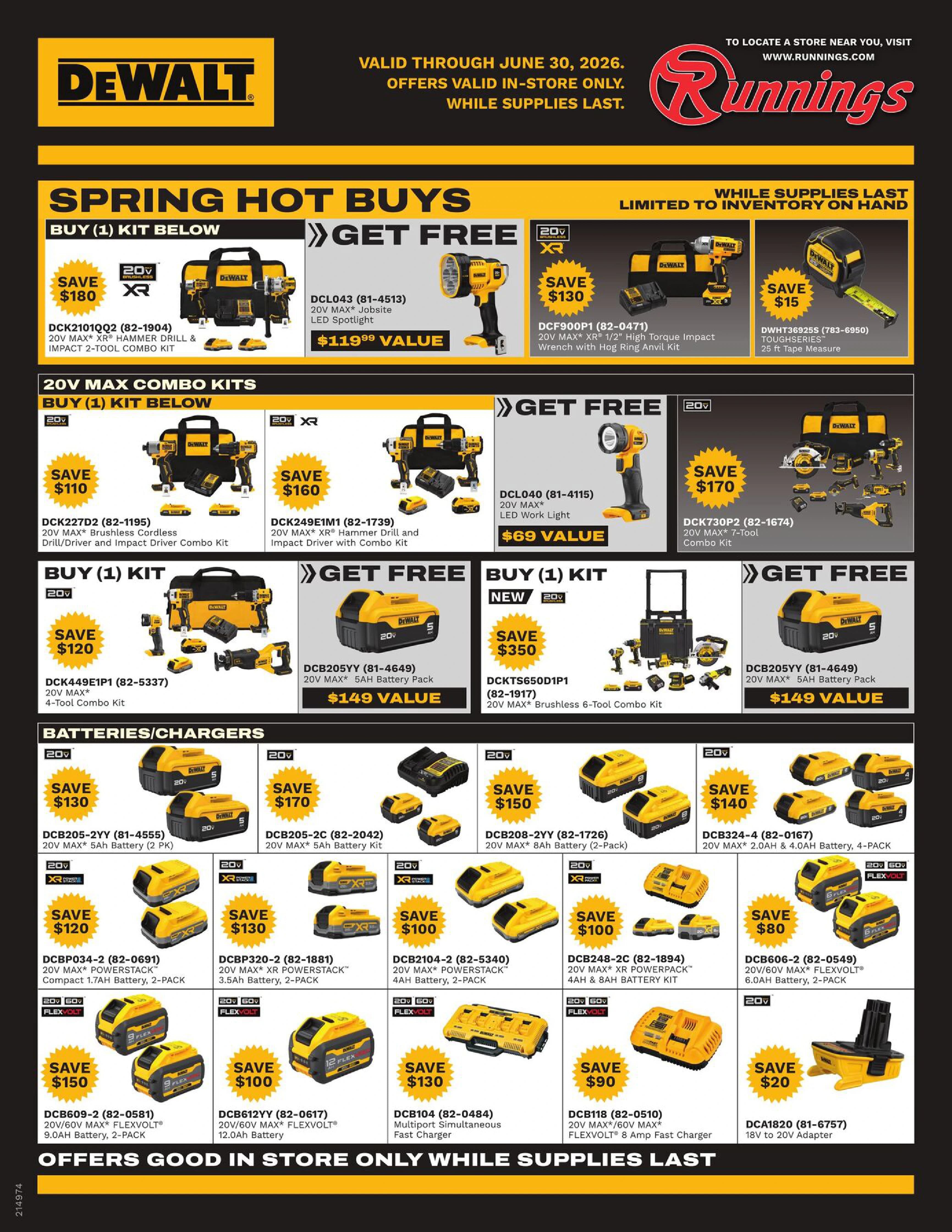 DeWalt Sale