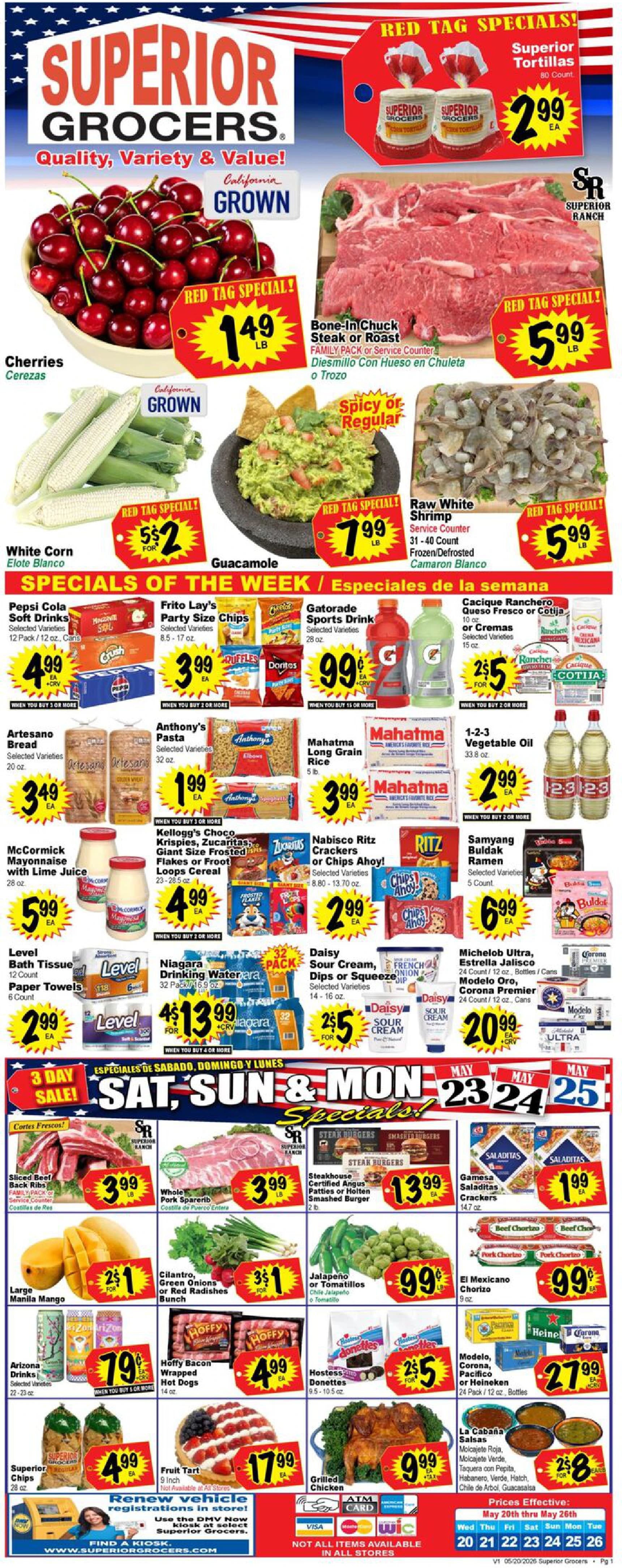 Weekly Specials